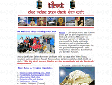 Tablet Screenshot of mount-kailash.com